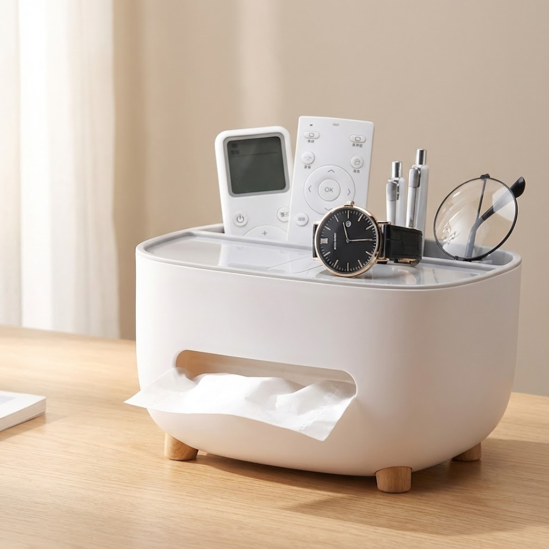 Organizador de Escritorio con Porta Pañuelos