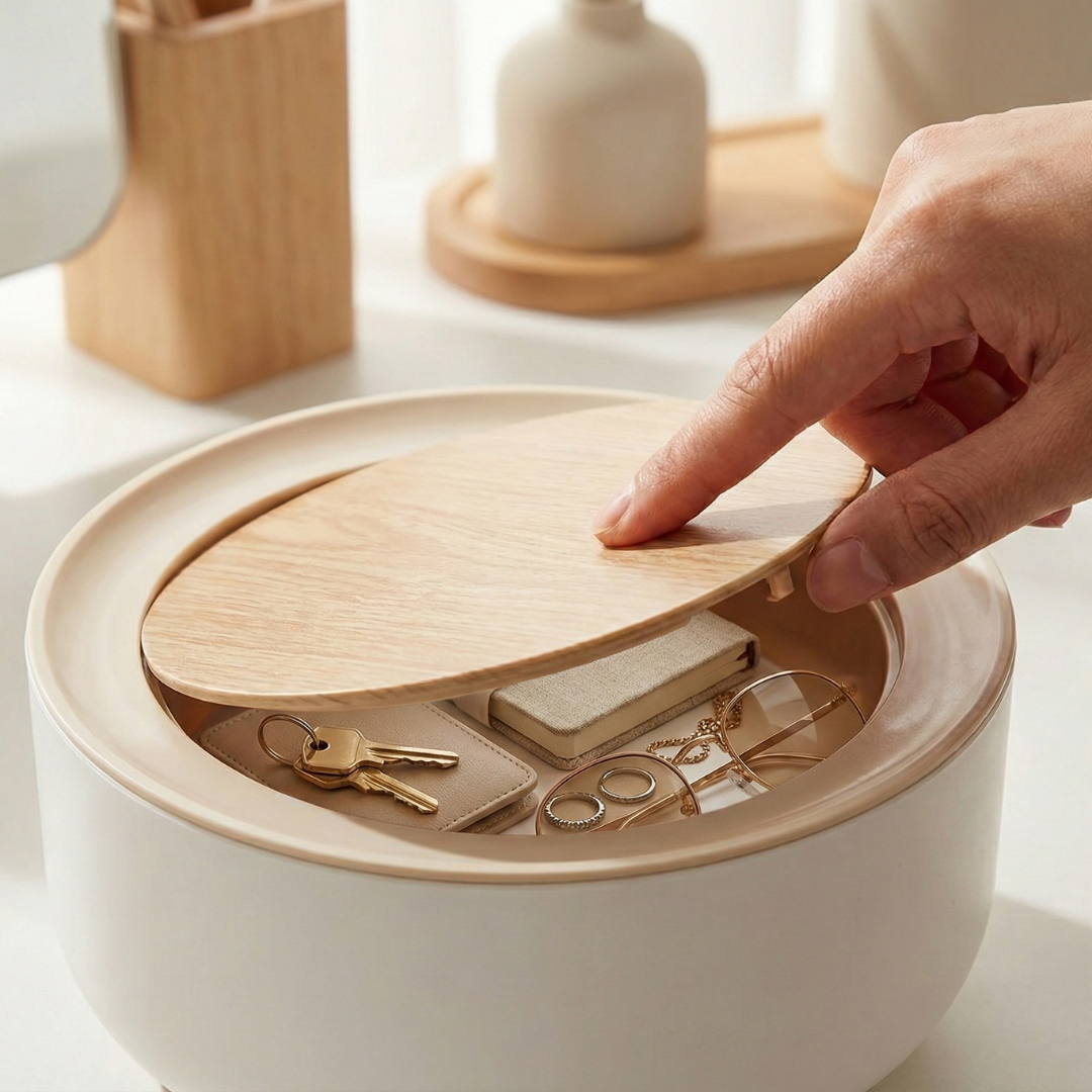 Organizador Decorativo con Tapa